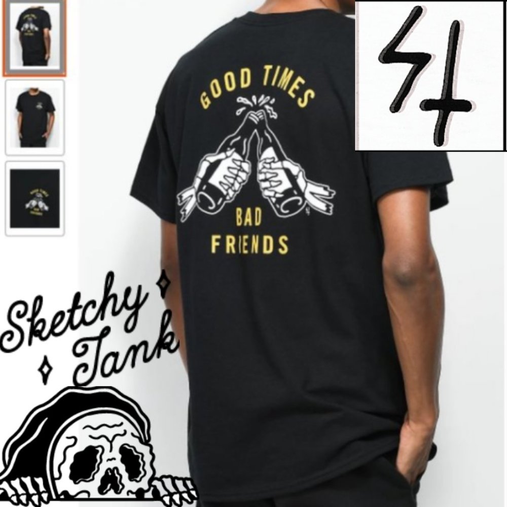 Zumiez Black Graphic Tee